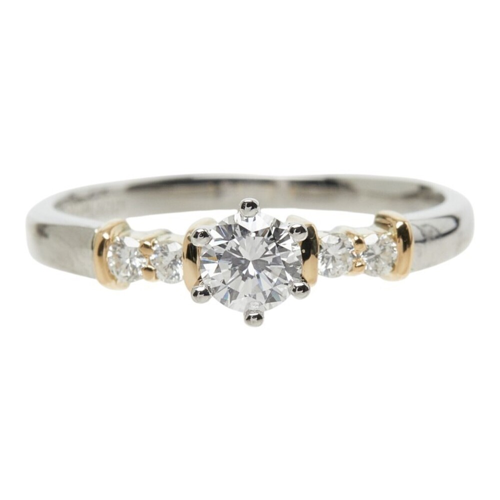 SEIKO 18k Gold Diamond Engagement Ring